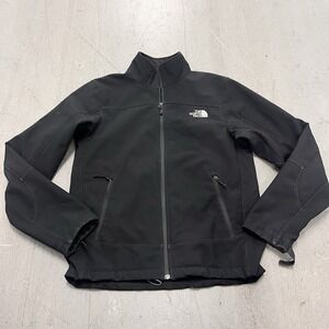 The North Face Men's Small Black Full Zip Jacket Outdoor Hiking Lightweight Coat